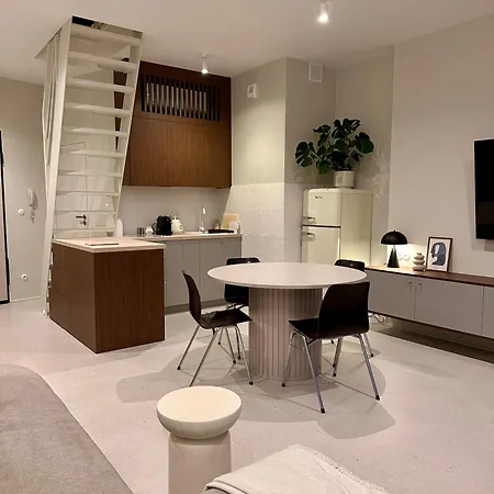 Cozy Granary Island Loft 2 Levels Old Town Faktura Lejlighed *