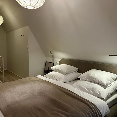 Apartman Cozy Granary Island Loft 2 Levels Old Town Faktura Gdańsk