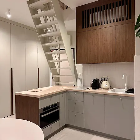 Cozy Granary Island Loft 2 Levels Old Town Faktura Apartamento *