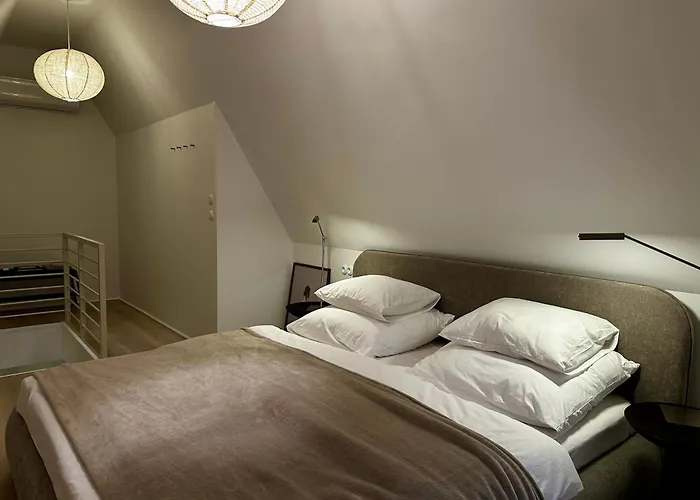 Apartman Cozy Granary Island Loft 2 Levels Old Town Faktura Gdańsk